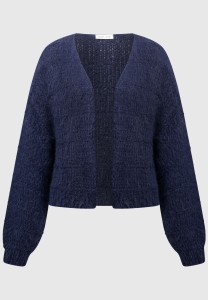 Kurzer Cardigan in Blau