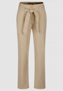 Raffaello Rossi High Waist Cargo Hose Beige
